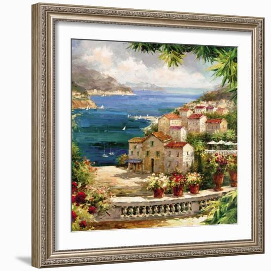 Harbor Vista-Peter Bell-Framed Art Print