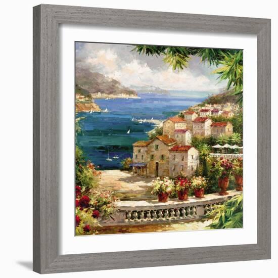 Harbor Vista-Peter Bell-Framed Art Print