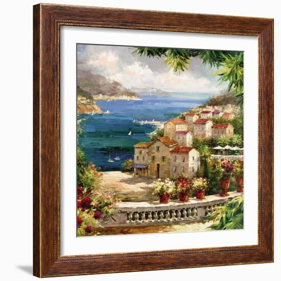 Harbor Vista-Peter Bell-Framed Art Print