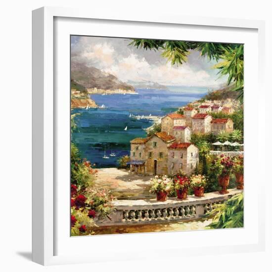 Harbor Vista-Peter Bell-Framed Art Print