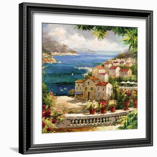 Harbor Vista-Peter Bell-Framed Art Print