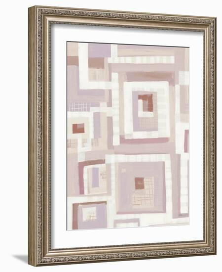 Harbor Windows VII Blush-Melissa Averinos-Framed Art Print