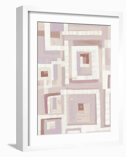 Harbor Windows VII Blush-Melissa Averinos-Framed Art Print