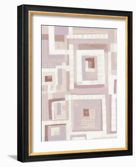 Harbor Windows VII Blush-Melissa Averinos-Framed Art Print