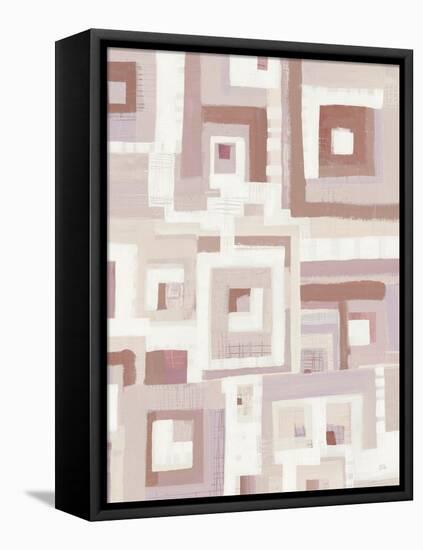 Harbor Windows VIII Blush-Melissa Averinos-Framed Stretched Canvas