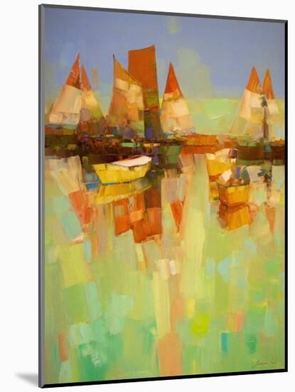 Harbor-Vahe Yeremyan-Mounted Art Print