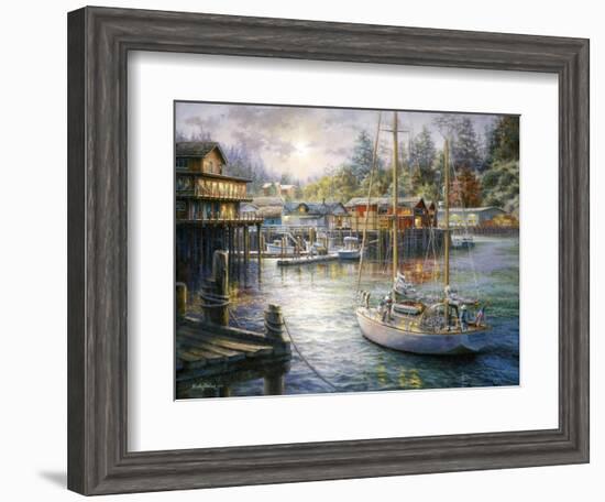 Harbor-Nicky Boehme-Framed Giclee Print