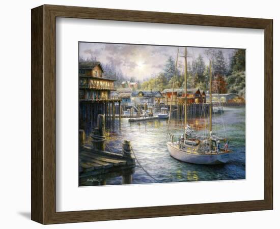 Harbor-Nicky Boehme-Framed Giclee Print