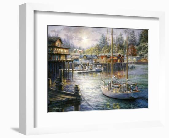 Harbor-Nicky Boehme-Framed Giclee Print