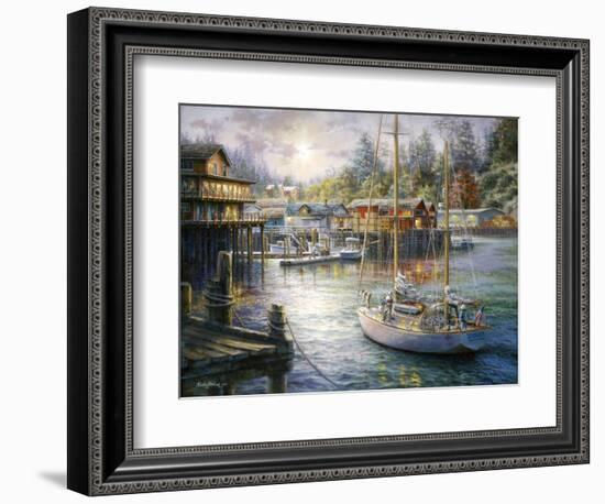 Harbor-Nicky Boehme-Framed Giclee Print