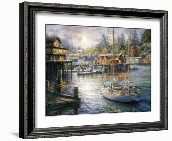 Harbor-Nicky Boehme-Framed Giclee Print