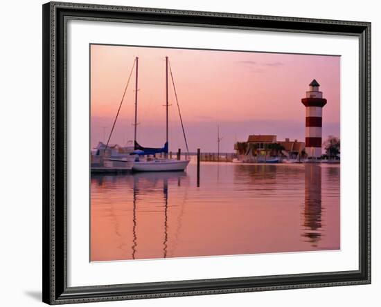 Harbortown, SC-J.D. Mcfarlan-Framed Photographic Print