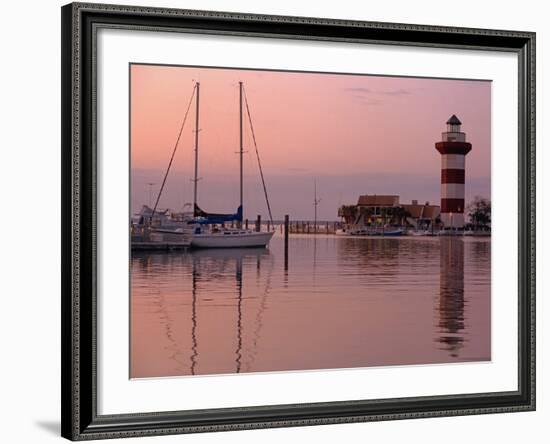 Harbortown-J.D. Mcfarlan-Framed Photographic Print