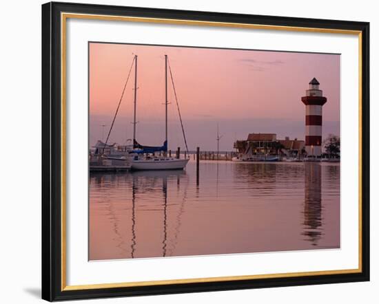 Harbortown-J.D. Mcfarlan-Framed Photographic Print