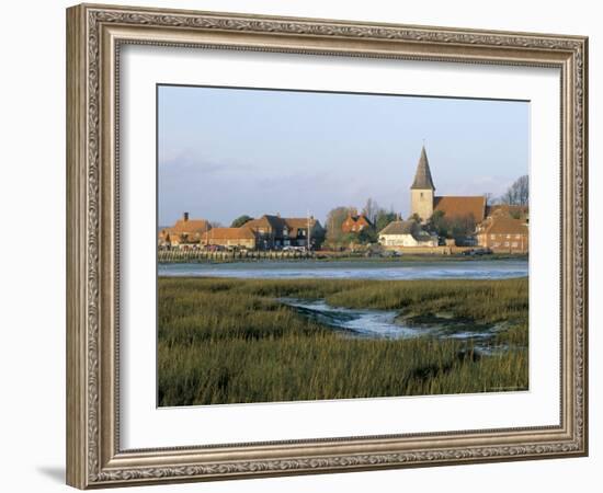 Harbour and Church, Bosham, West Sussex, England, United Kingdom-Jean Brooks-Framed Photographic Print