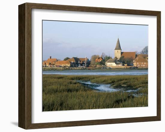 Harbour and Church, Bosham, West Sussex, England, United Kingdom-Jean Brooks-Framed Photographic Print