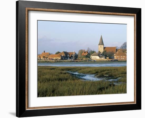 Harbour and Church, Bosham, West Sussex, England, United Kingdom-Jean Brooks-Framed Photographic Print