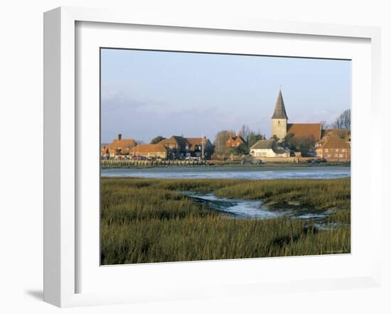 Harbour and Church, Bosham, West Sussex, England, United Kingdom-Jean Brooks-Framed Photographic Print