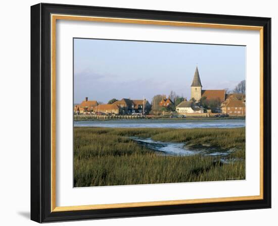 Harbour and Church, Bosham, West Sussex, England, United Kingdom-Jean Brooks-Framed Photographic Print