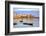 Harbour and Fishing Boats with Oudaia Kasbah and Coastline in Background, Rabat, Morocco-Neil Farrin-Framed Photographic Print