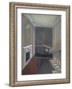 Harbour and Room-Paul Nash-Framed Giclee Print