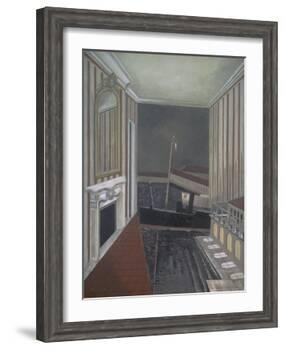 Harbour and Room-Paul Nash-Framed Giclee Print