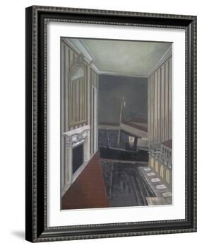 Harbour and Room-Paul Nash-Framed Giclee Print
