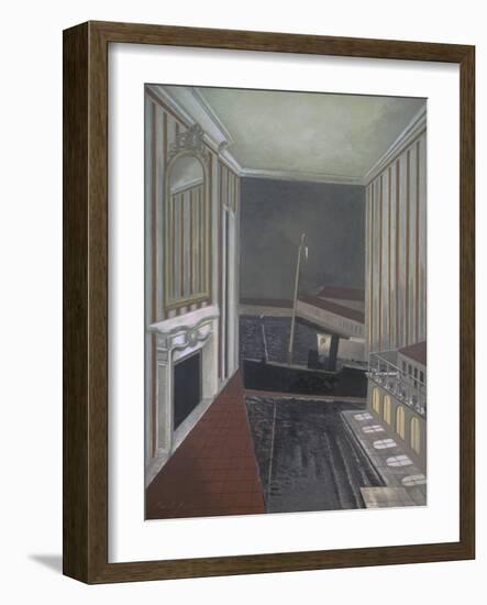 Harbour and Room-Paul Nash-Framed Giclee Print