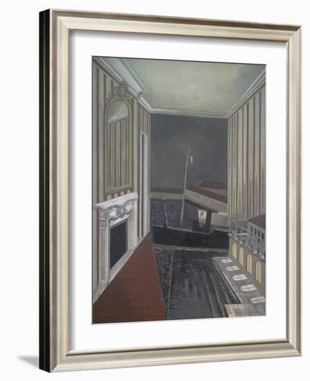 Harbour and Room-Paul Nash-Framed Giclee Print