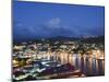 Harbour and Town Houses, St. George's, Grenada, Windward Islands, West Indies, Caribbean-Christian Kober-Mounted Photographic Print