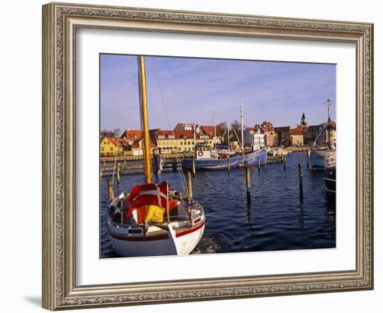 Harbour and Town of Faaborg, Denmark-Paul Harris-Framed Photographic Print