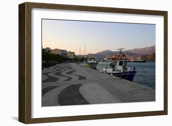 Harbour, Argostoli, Kefalonia, Greece-Peter Thompson-Framed Photographic Print