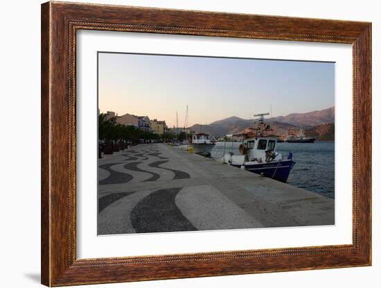 Harbour, Argostoli, Kefalonia, Greece-Peter Thompson-Framed Photographic Print