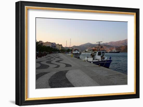 Harbour, Argostoli, Kefalonia, Greece-Peter Thompson-Framed Photographic Print