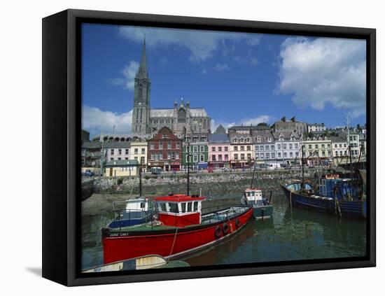 Harbour at Cobh, County Cork, Munster, Republic of Ireland, Europe-Richardson Rolf-Framed Premier Image Canvas