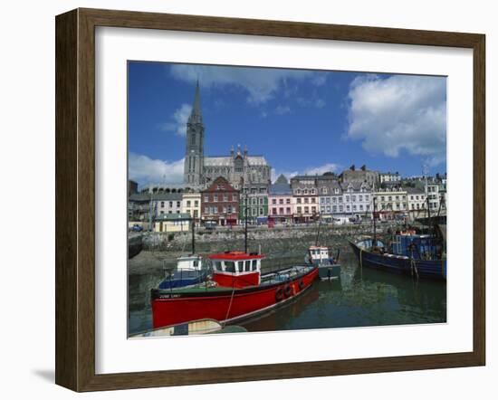 Harbour at Cobh, County Cork, Munster, Republic of Ireland, Europe-Richardson Rolf-Framed Photographic Print