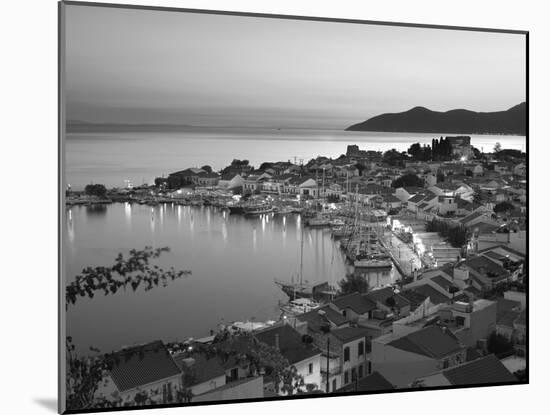 Harbour at Dusk, Pythagorion, Samos, Aegean Islands, Greece-Stuart Black-Mounted Photographic Print