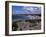 Harbour at Low Tide with Town Beach Beyond, Newquay, Cornwall, England, United Kingdom-Julian Pottage-Framed Photographic Print