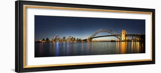 Harbour Bridge, Sydney, Nsw, Australia-Michele Falzone-Framed Photographic Print