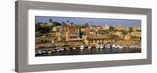 Harbour, Byblos, Nr. Beirut, Beirut, Lebanon-Gavin Hellier-Framed Photographic Print