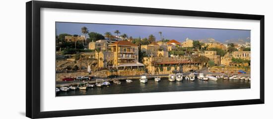 Harbour, Byblos, Nr. Beirut, Beirut, Lebanon-Gavin Hellier-Framed Photographic Print