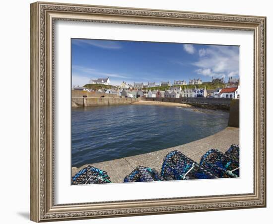 Harbour, Findochty, Moray, Scotland-David Wall-Framed Photographic Print