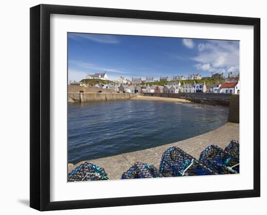 Harbour, Findochty, Moray, Scotland-David Wall-Framed Photographic Print