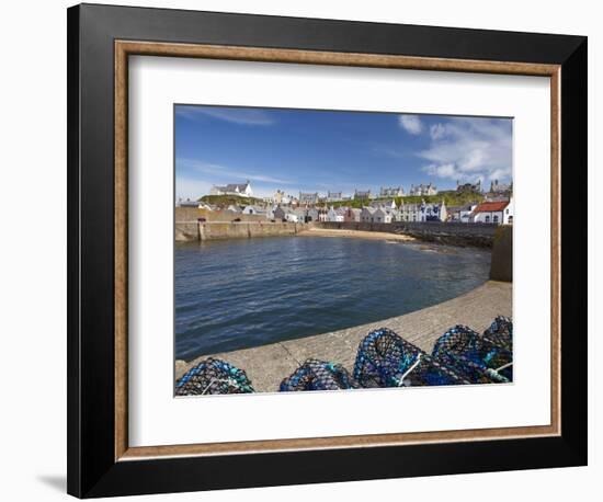 Harbour, Findochty, Moray, Scotland-David Wall-Framed Photographic Print