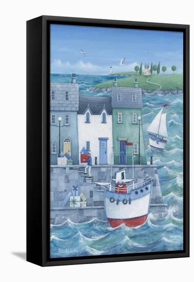 Harbour Gifts-Peter Adderley-Framed Stretched Canvas