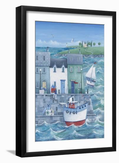 Harbour Gifts-Peter Adderley-Framed Art Print