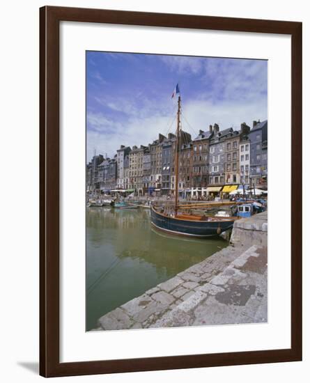 Harbour, Honfleur, Basse Normandie (Normandy), France-Hans Peter Merten-Framed Photographic Print