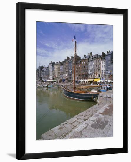 Harbour, Honfleur, Basse Normandie (Normandy), France-Hans Peter Merten-Framed Photographic Print