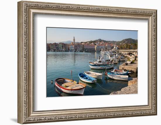 Harbour, Imperia, Liguria, Italy, Europe-Frank Fell-Framed Photographic Print