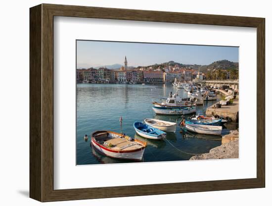 Harbour, Imperia, Liguria, Italy, Europe-Frank Fell-Framed Photographic Print